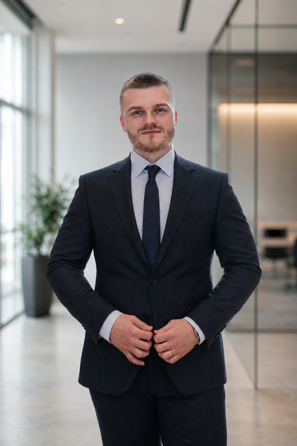David Schmidt, Inhaber von Schmidt-Sec, im Büro in Göttingen
